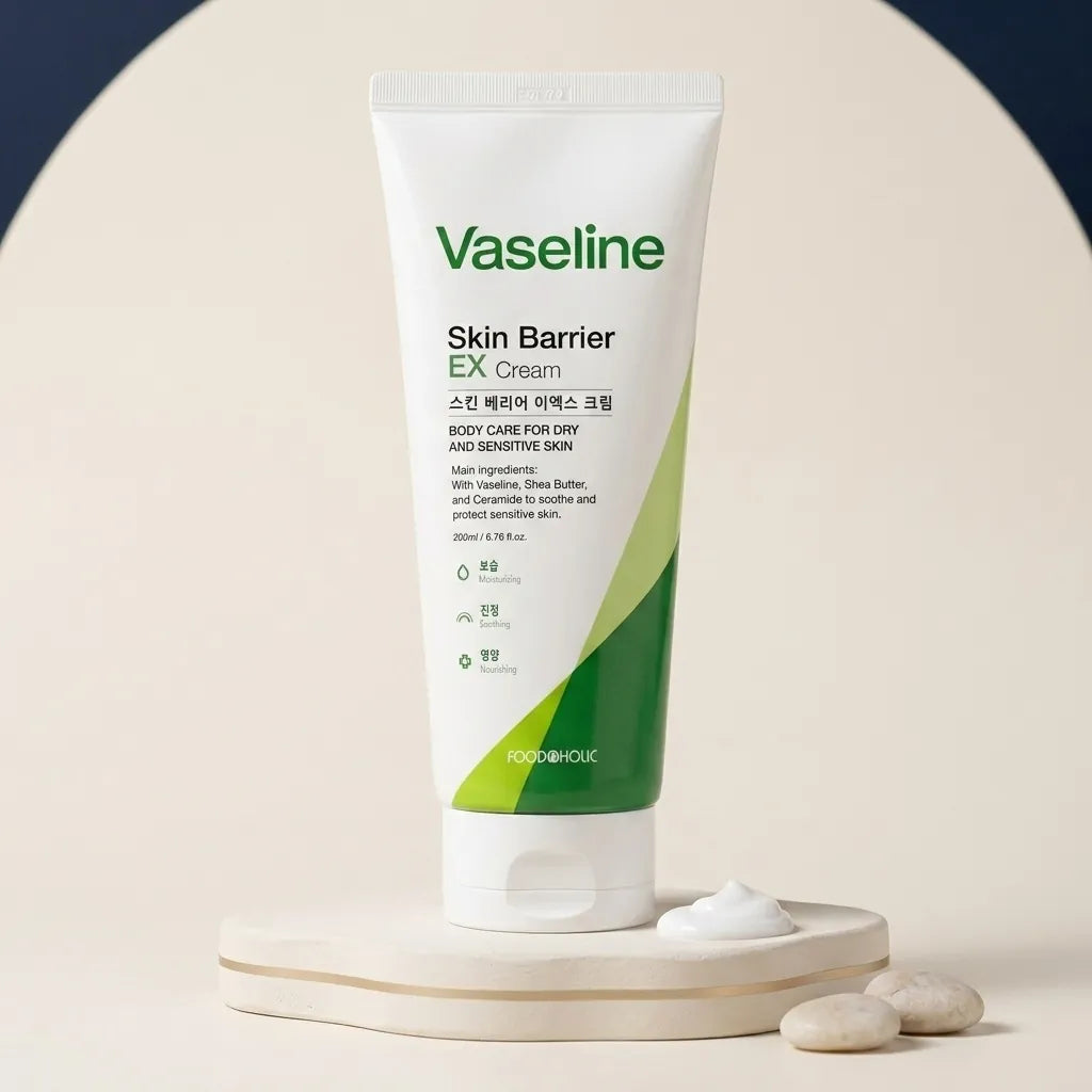 Foodaholic Vaseline Skin Barrier EX Cream 200ml
