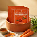 Forderskin Superfood Vegetable Double Shot Mask - Carrot (10pk)