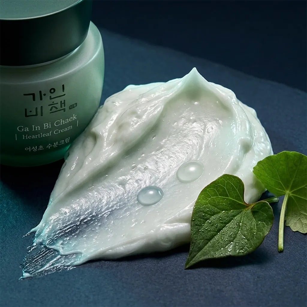 Detail - Gainbichaek Houttuynia Centella Moisture Cream 60ml – K-Beauty