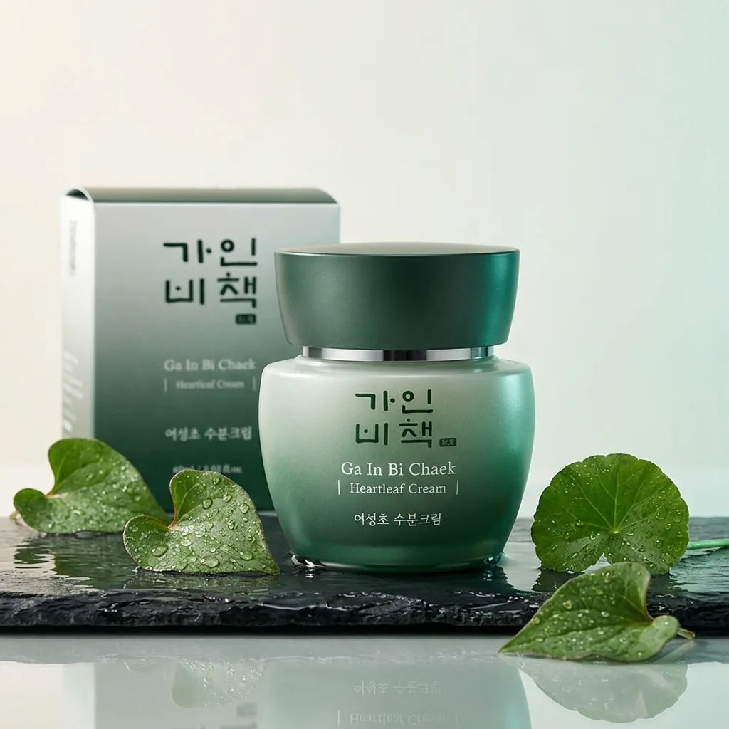 Gainbichaek Houttuynia Centella Moisture Cream 60ml – K-Beauty