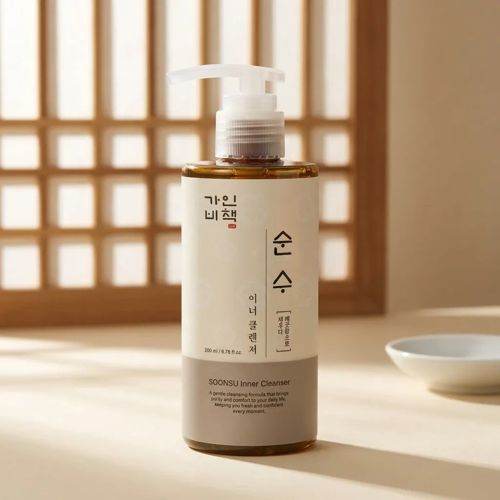 Gainbichaek Pure Inner Cleanser 200ml - K-Beauty Feminine Wash