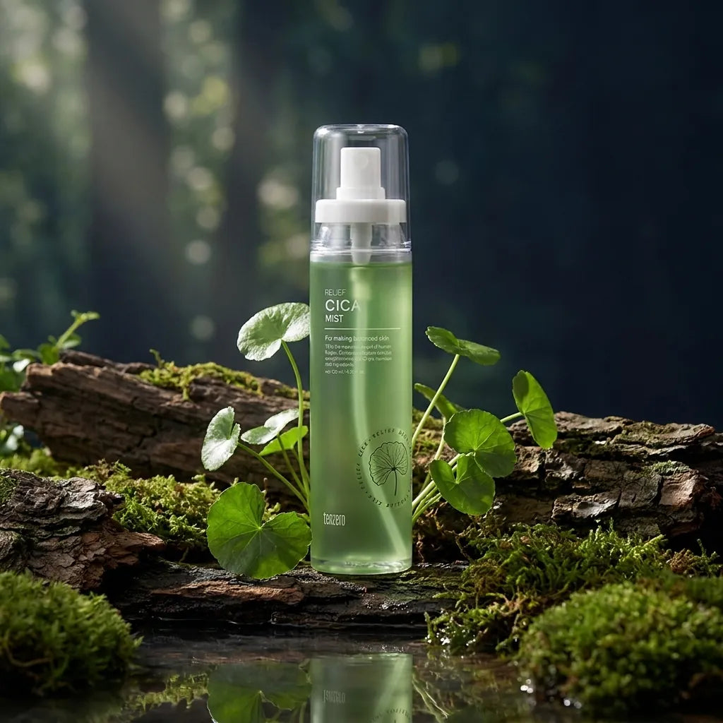 Lifestyle - TENZERO Relief Cica Mist 120ml — Korean Centella calming face mist