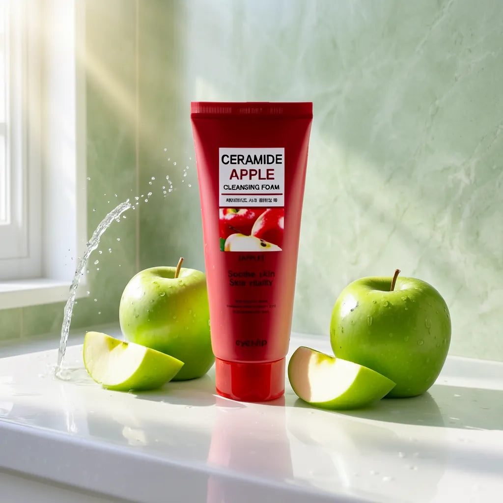 I-LIP Ceramide Apple Cleansing Foam 100ml - Barrier Care Face Wash
