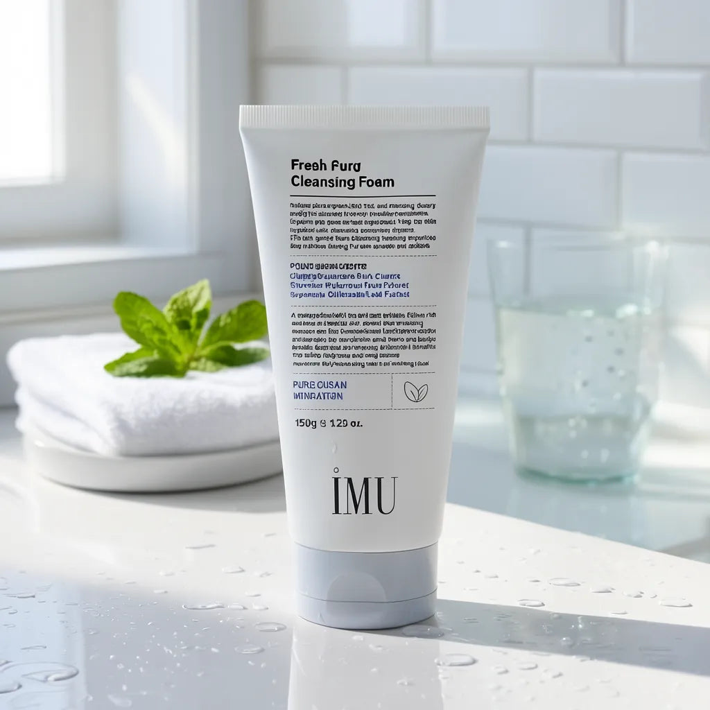 IAMU Fresh Pure Cleansing Foam 150g - Amino Acid Gentle Face Wash