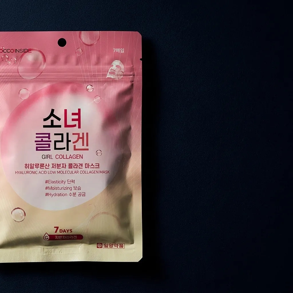 Detail - Ilyang Low-Molecular Collagen + Hyaluronic Acid Sheet Mask, 7 Pack