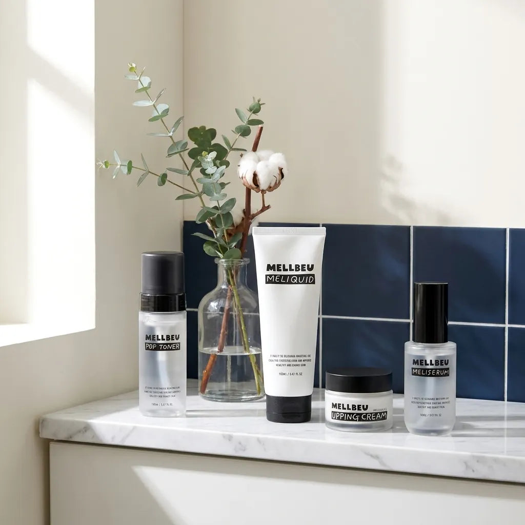 Lifestyle - Mellbeu Makeup-Ready Synergy Set — 4-Step Korean Skin Prep Ritual