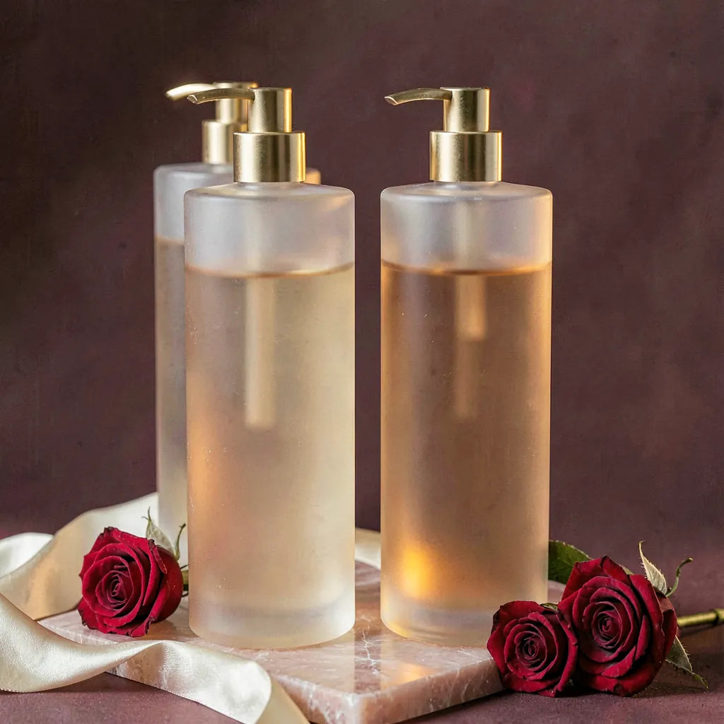 Merchenlab Rose Aroma Massage Oil 1000ml (2+2 Bundle)