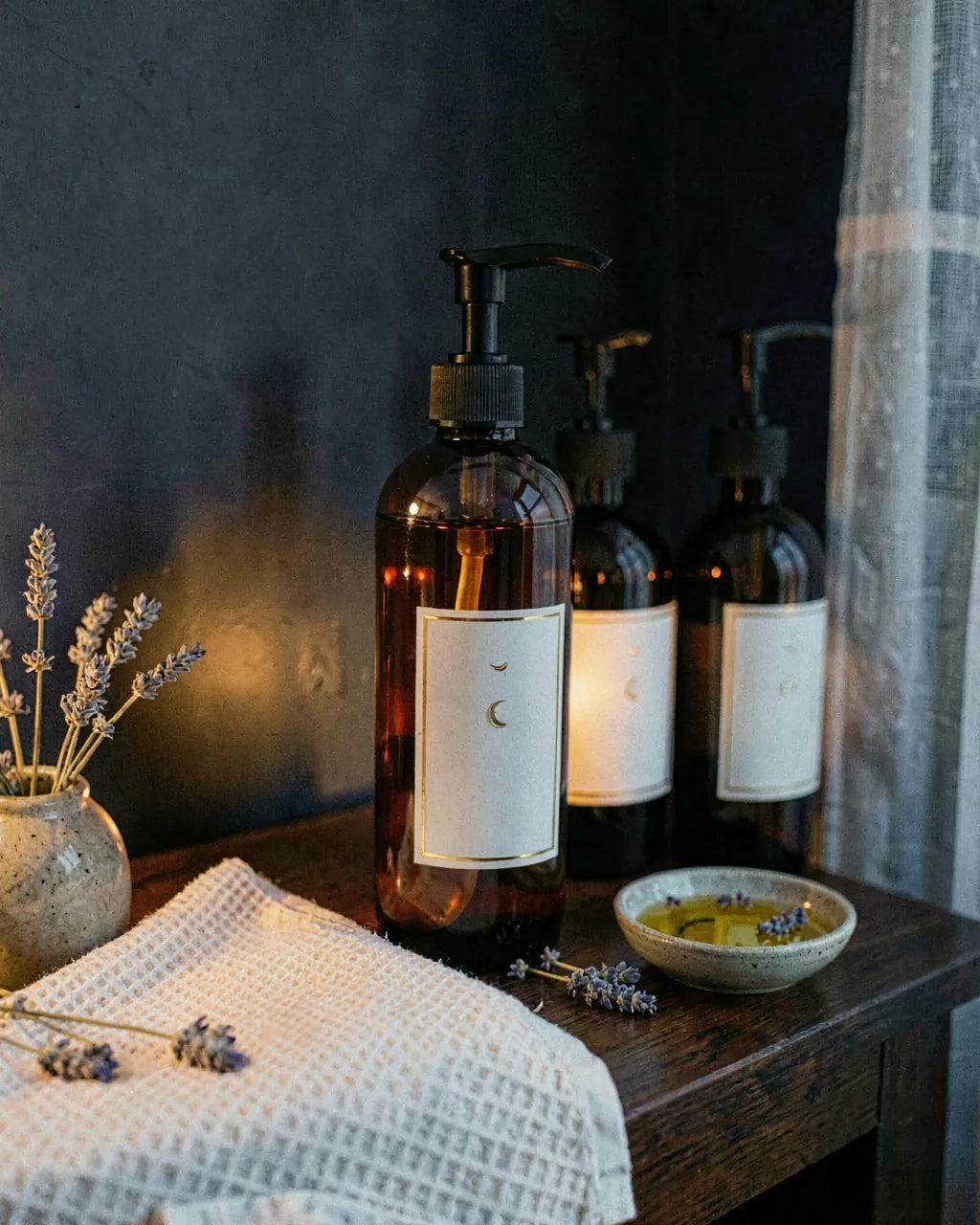 Lifestyle - Merhenlab Lavender Aroma Massage Oil 1000ml (Pack of 4)