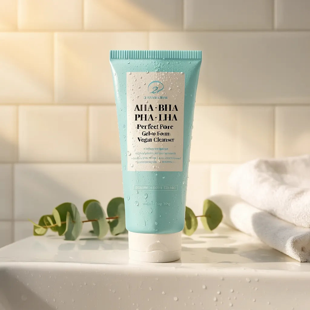 O21 Avapara Perfect Pore Gel-to-Foam Vegan Cleanser 150g