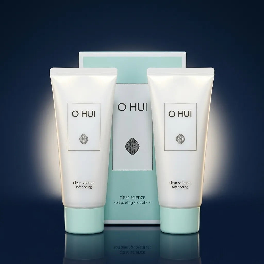 Ohui Clear Science Soft Peeling Duo Set 100ml x2 | K-Beauty Exfoliator