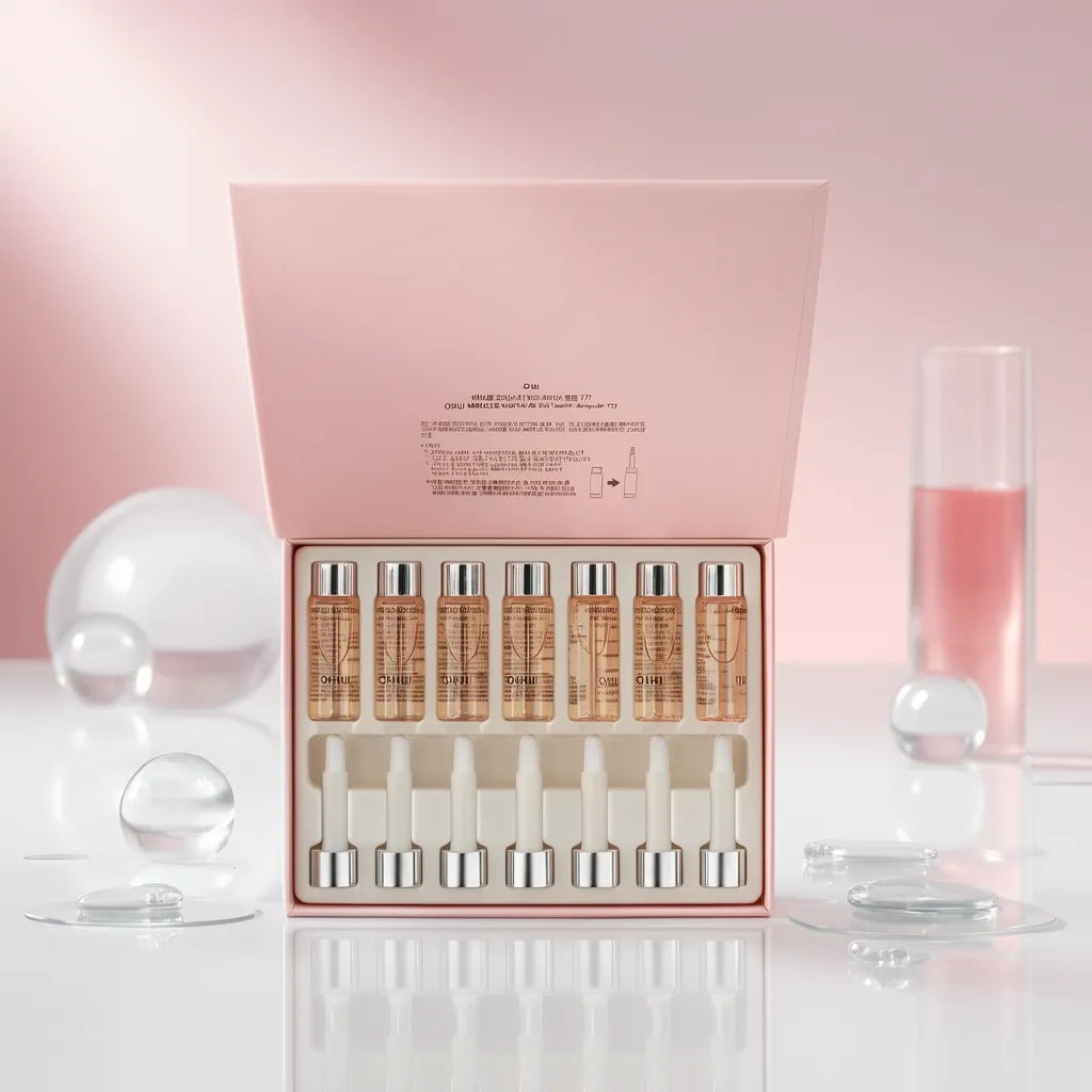 OHUI Miracle Moisture Pink Barrier Vitamin Ampoule 7x7ml