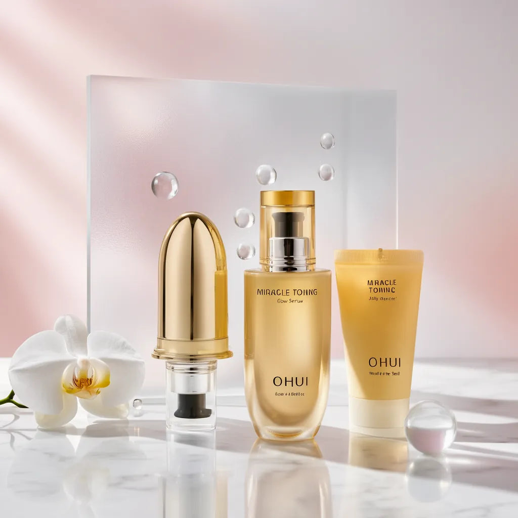 OHUI Miracle Toning Glow Serum Special Set (Main + Refill)