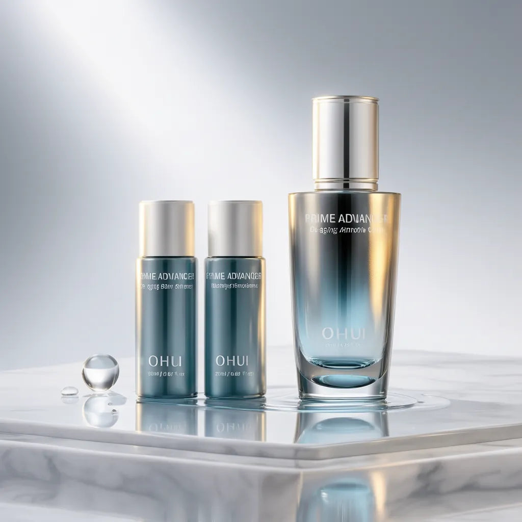 OHUI Prime Advancer De-Aging Ampoule Serum Special Set 50ml