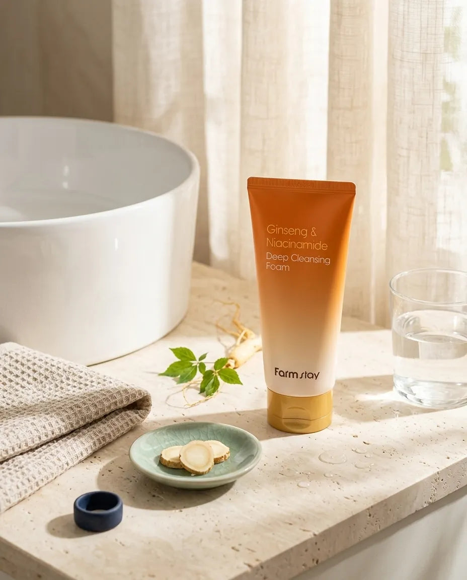 Lifestyle - Palmstay Ginseng & Niacinamide Deep Cleansing Foam 180ml