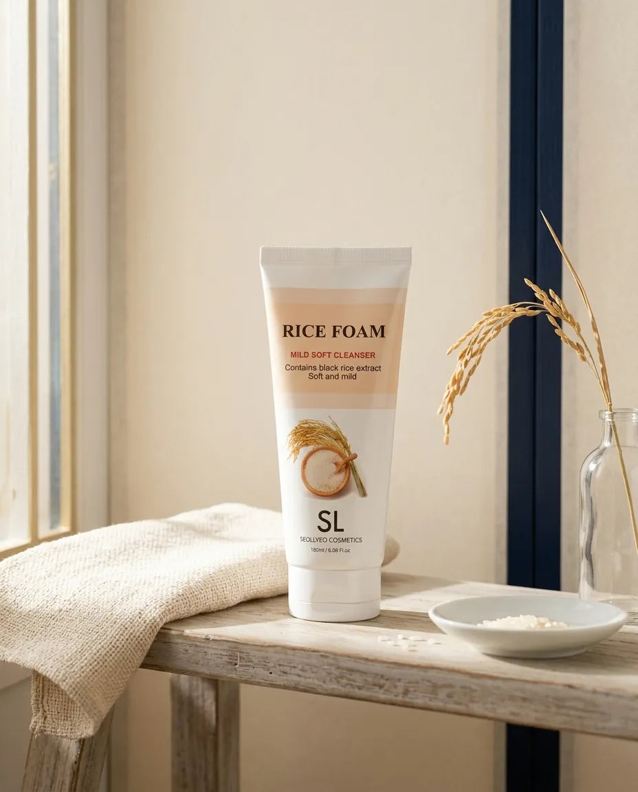 Lifestyle - Seolryeo Rice Foam Mild Soft Cleanser 180ml