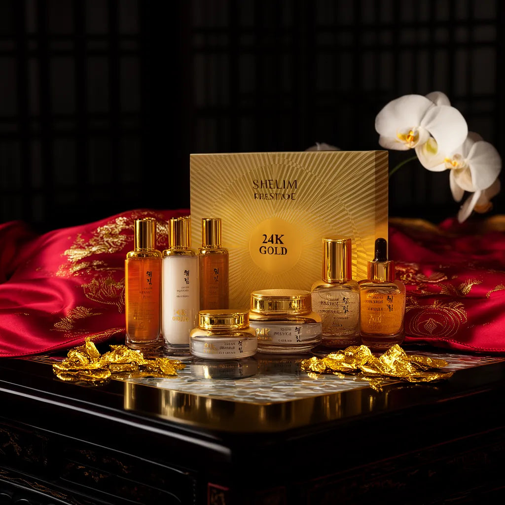 Shurim 24K Gold Prestige 6-Piece Skincare Set