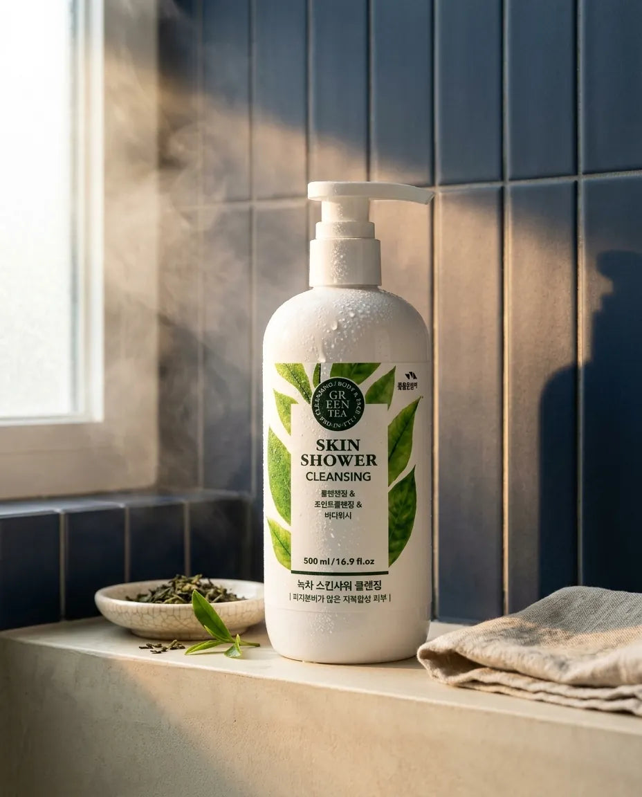 Lifestyle - Somang Green Tea Skin Shower Cleansing Gel 500ml