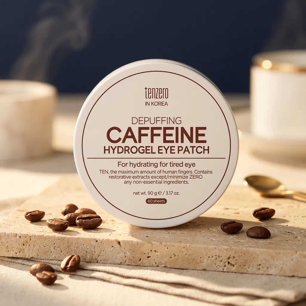 Lifestyle - TenZero Caffeine Hydrogel Eye Patches for De-Puffing & Dark Circles