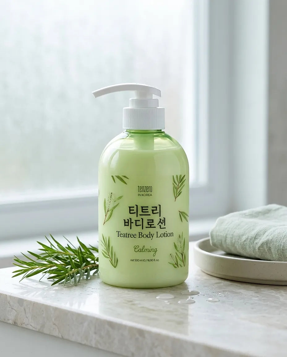 Lifestyle - Tenzero Clearing Tea Tree Body Lotion 500ml - Oily Skin