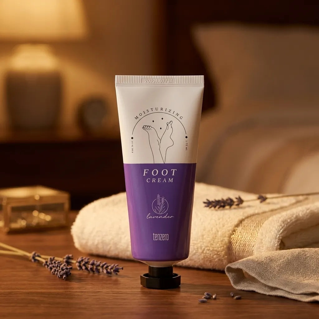 TenZero Moisturizing Lavender Foot Cream 100g