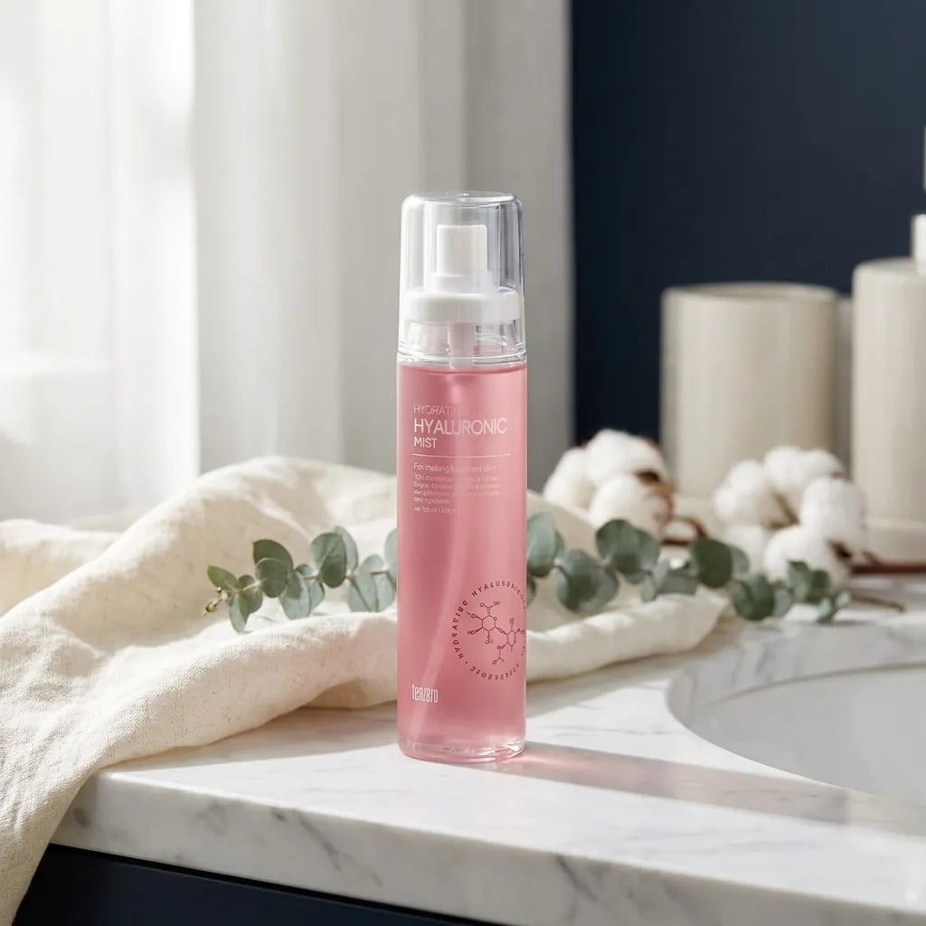 Lifestyle - TEN ZERO Hydrating Hyaluronic Mist 120ml — instant dewy hydration