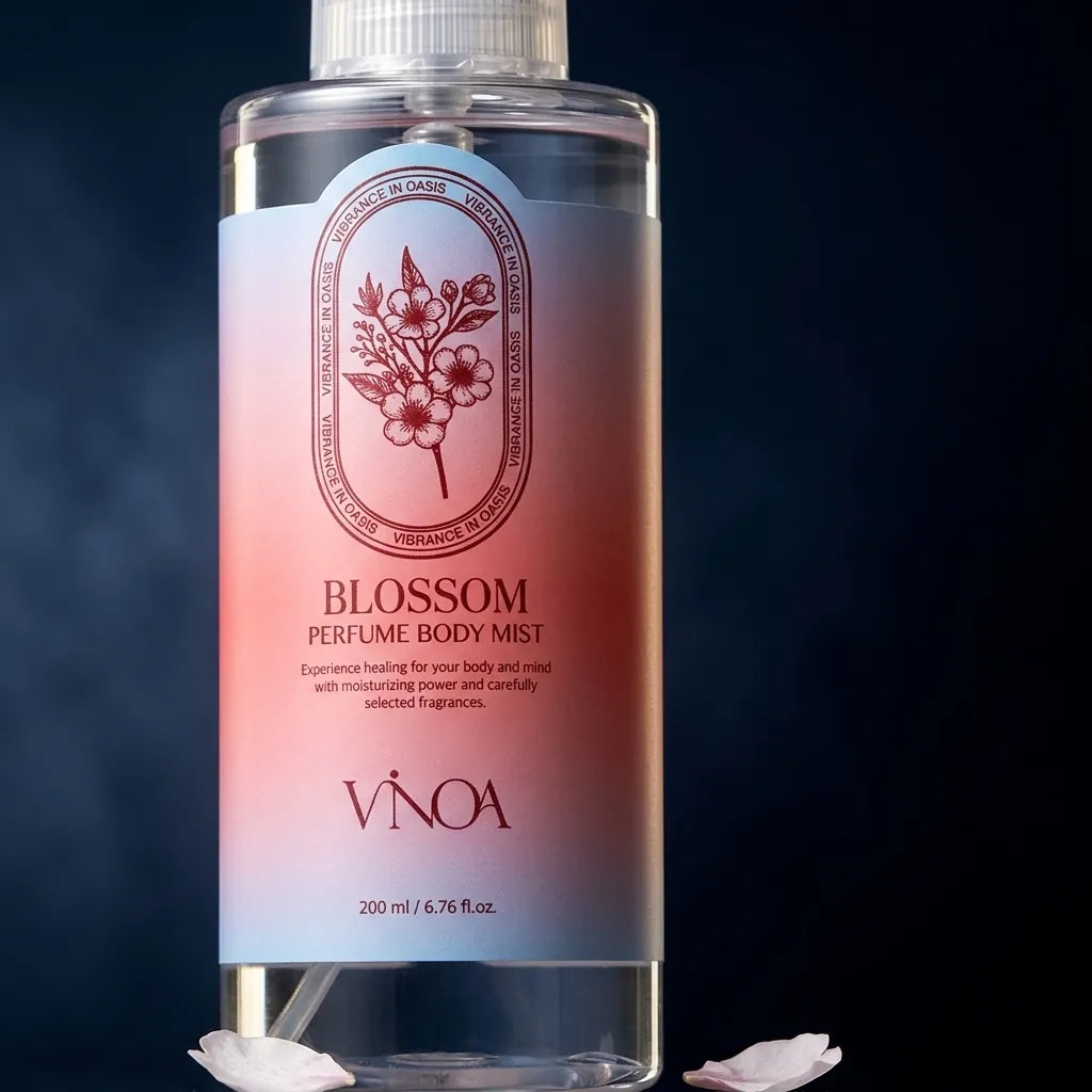 Detail - Vinoa Blossom Perfume Body Mist 200ml - K-Beauty Fragrance Spray