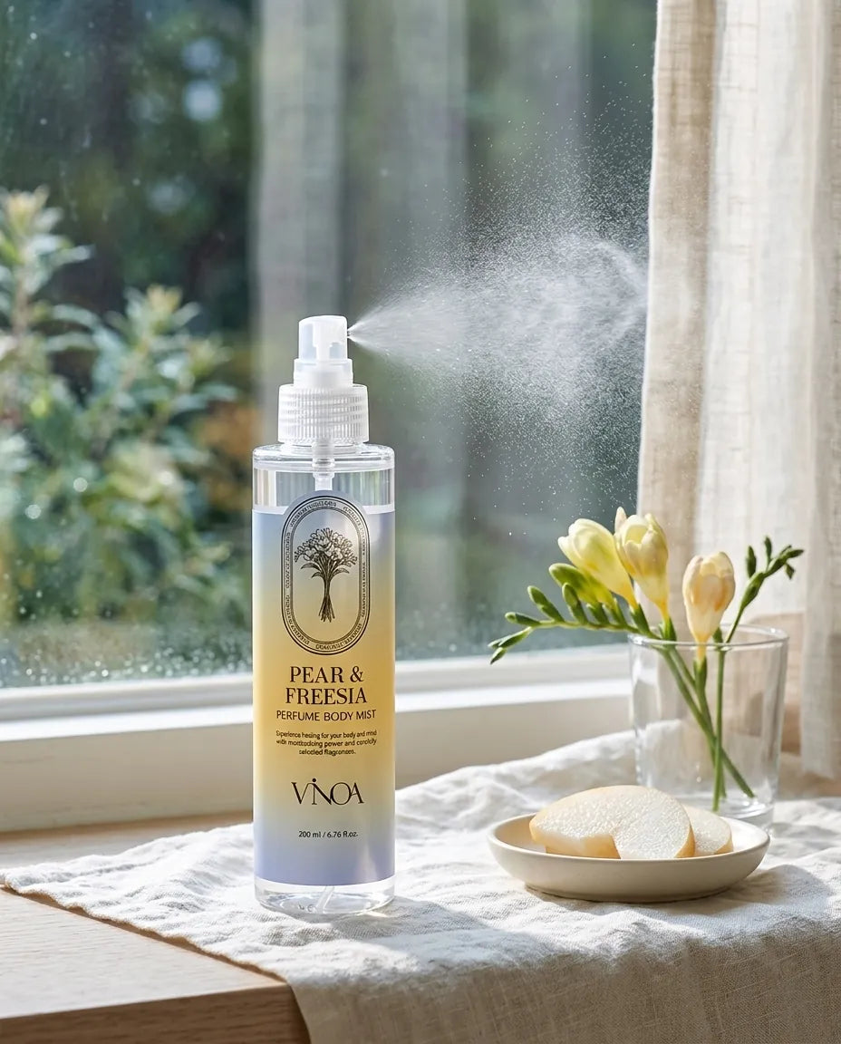 Lifestyle - Vinoa Perfume Body Mist - Pear & Freesia 200ml