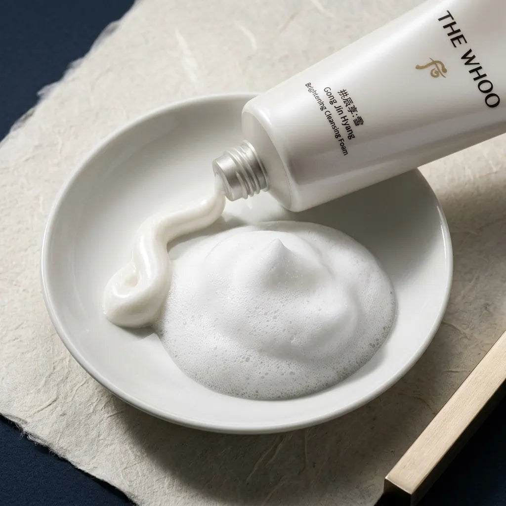 Detail - Whoo Gongjinhyang Seol Brightening Cleansing Foam Set 180ml+40ml