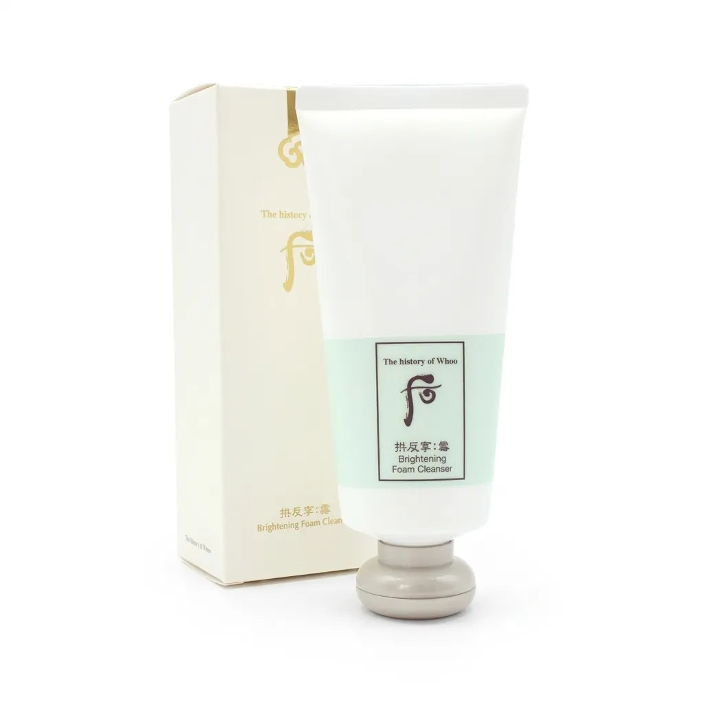Lifestyle — The History of Whoo Gongjinhyang Brightening Foam Cleanser 180ml, genuine, direct from Korea